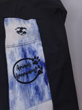 Bear Paw Blue Watercolor Design Black Full Length High Waisted Leggings (PREORDER) - Animals Anonymous Apparel