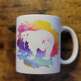 Polar Bear Rainbow 11oz Mug (Made to Order)