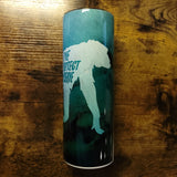 Chimp Love Protect Conserve vaso de acuarela verde (hecho a pedido)