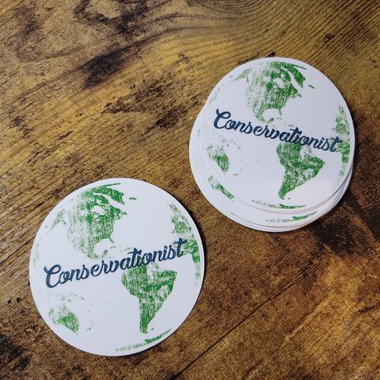 Conservationist World - Sticker
