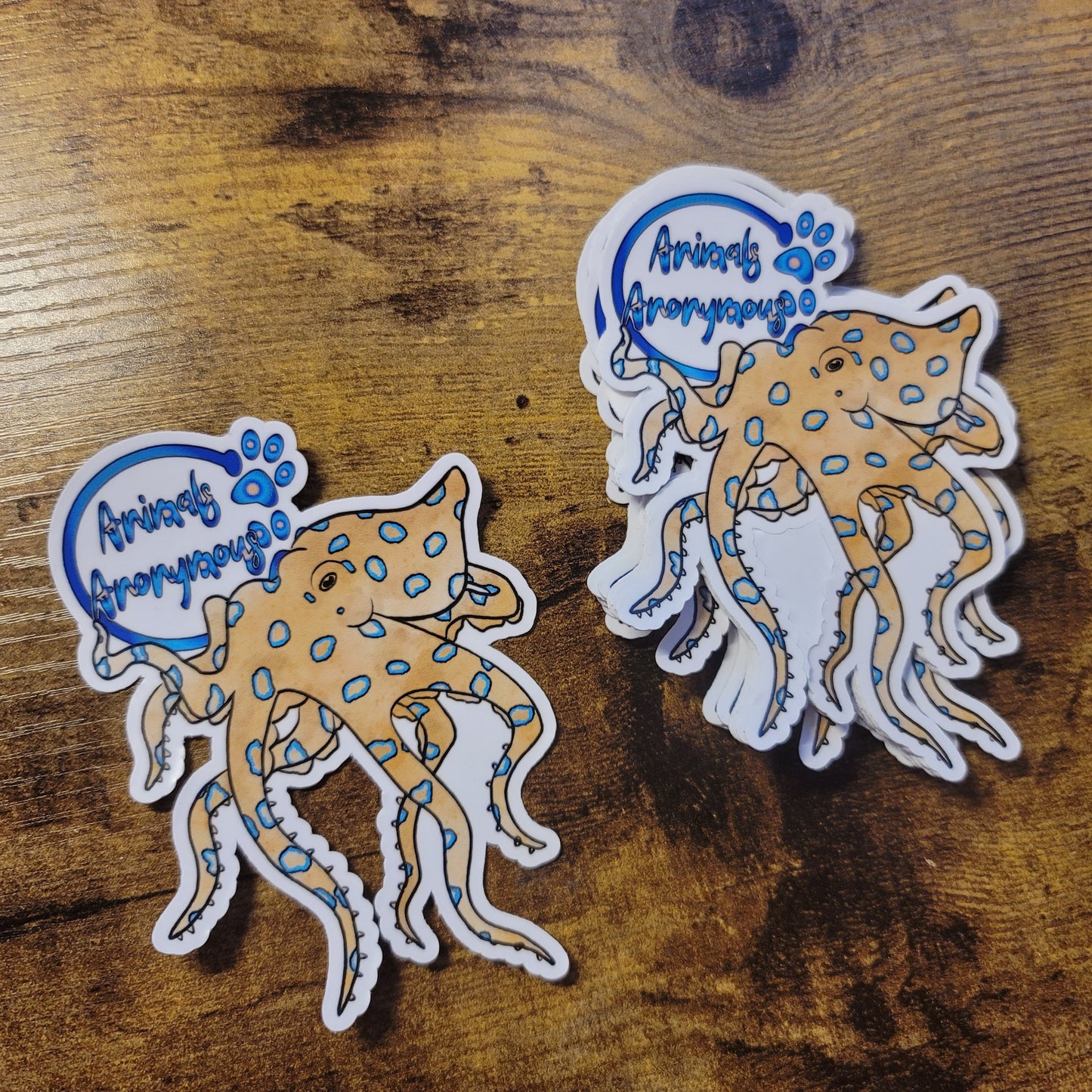 Blue-ringed Octopus - Sticker