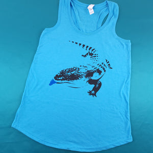 Blue Tongued Skink Racerback Tank