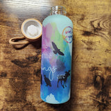 Wild Things Mixed Species Rainbow on Mint Frosted Water Bottle