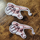 Giant Anteater Sketch - Sticker