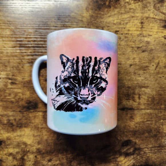 Fishing Cat Fundraiser - Stainless Steel Mug (Pre order)