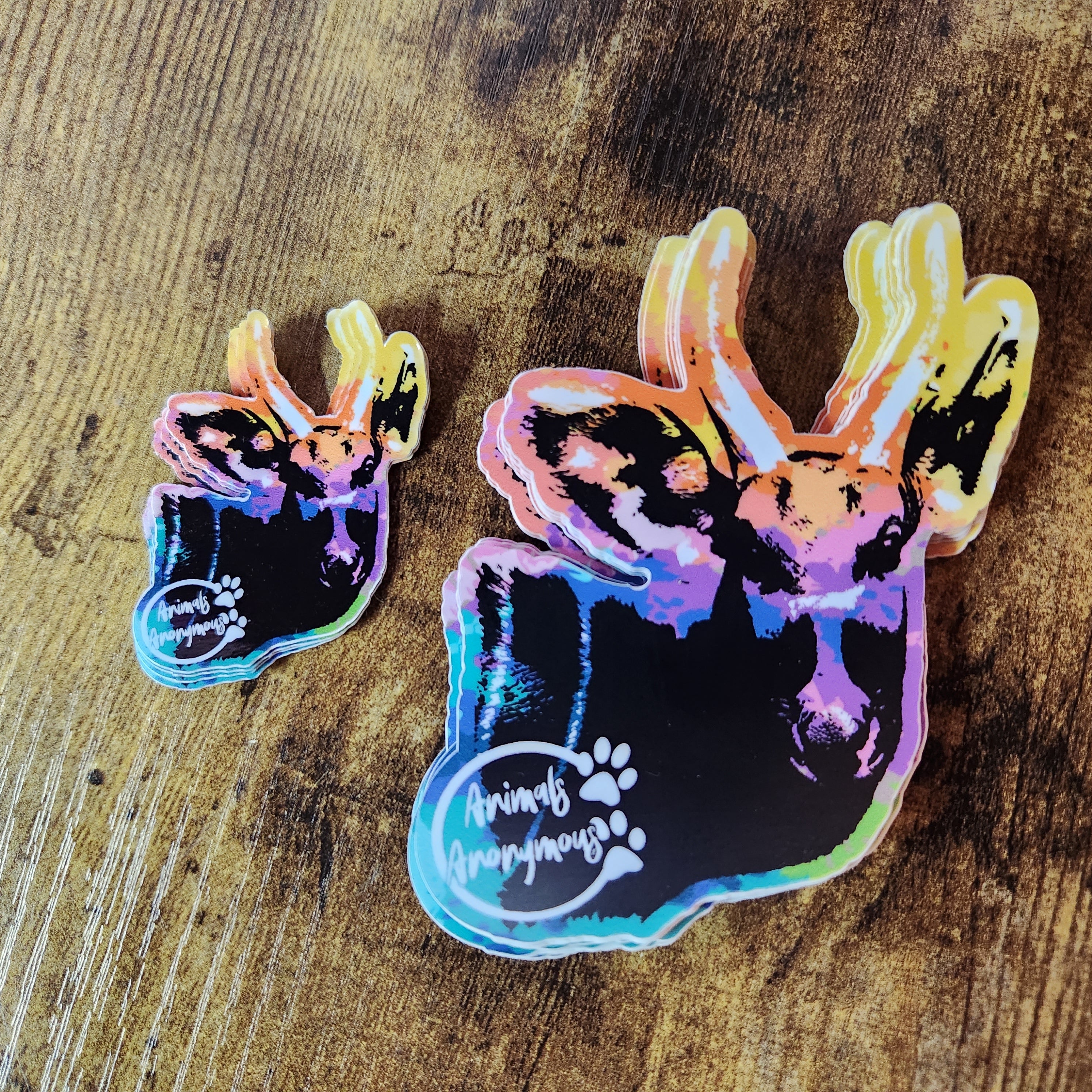 Bongo - Sticker – Animals Anonymous Apparel