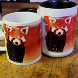 Red Panda Mug (Made to order)