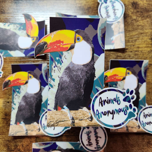 Neon Toucan - Sticker