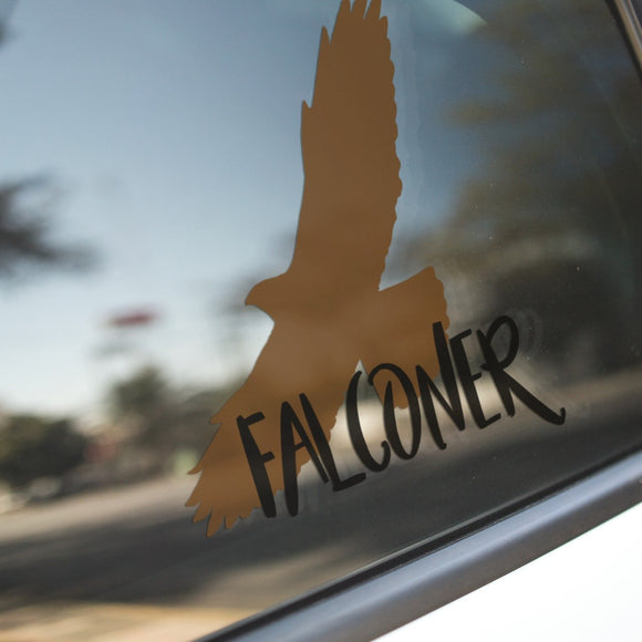 Falconer - Vinyl Decal - Animals Anonymous Apparel