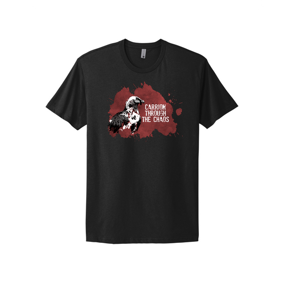 Bearded Vulture - Carrion Through the Chaos - Unisex Cotton Tee (Pre order)