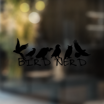 Bird Nerd - Decal - Animals Anonymous Apparel