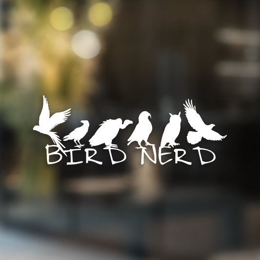 Bird Nerd - Decal - Animals Anonymous Apparel