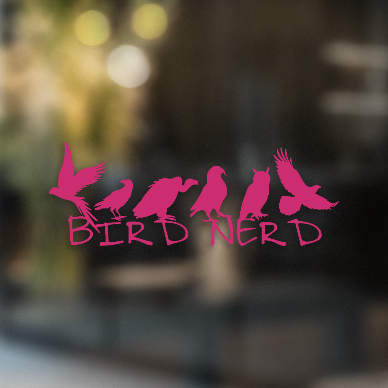 Bird Nerd - Decal - Animals Anonymous Apparel