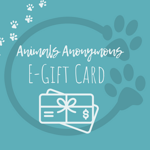 Animals Anonymous Gift Card