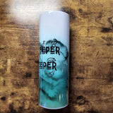 Once a Zookeeper Always a Keeper Green Watercolor Tumbler (Made to Order)