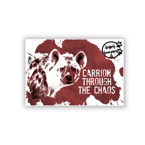 Hyena - Carrion through the Chaos - Sticker (Pre order)