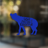 Love Protect Conserve Hyena - Decal - Animals Anonymous Apparel