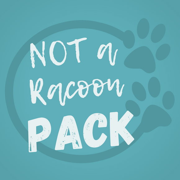 NOT a Racoon Anonymous Animal Pack (Starts shipping in September)