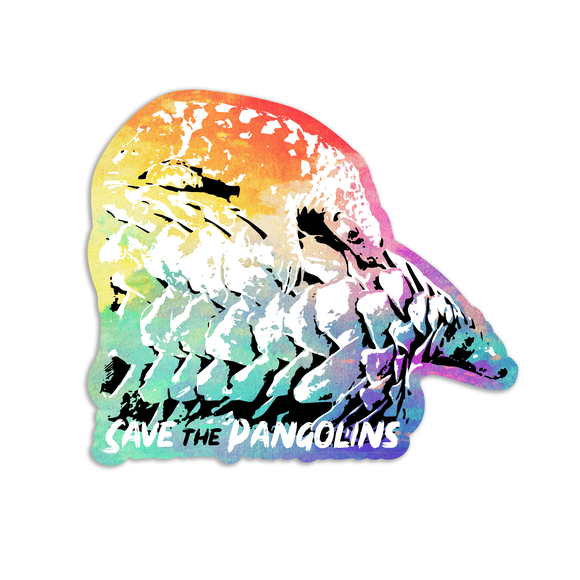 Pangolin Conservation & Research Foundation Fundraiser - Sticker (Pre order)