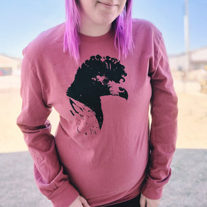 Wattled Curassow Long Sleeve Tee