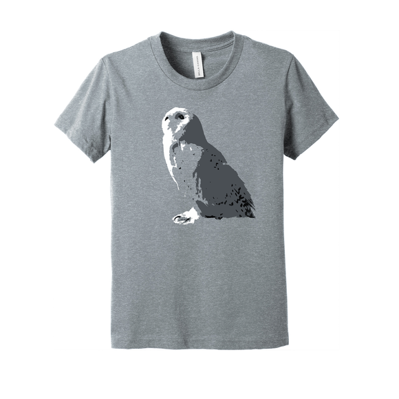 Snowy Owl Fundraiser - YOUTH Tee (Pre order)