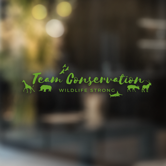 Team Conservation Wildlife Strong - Decal - Animals Anonymous Apparel