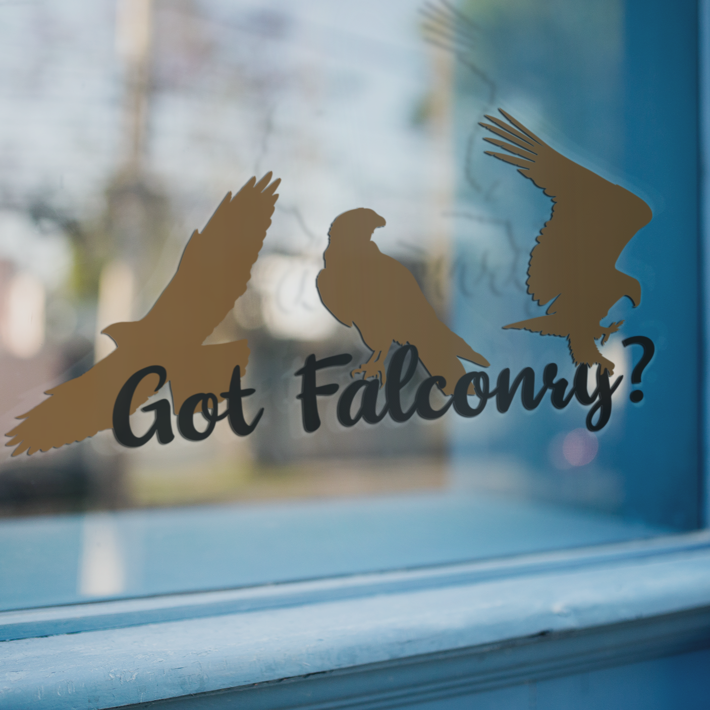 Got Falconry - Vinyl Decal - Animals Anonymous Apparel